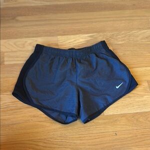 Nike Gray Athletic Shorts Lightweight Elastic Waist